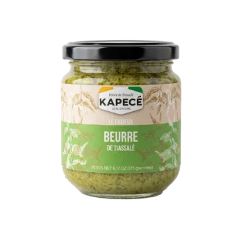 Beurre de Tiassalé 145g – Condiment aromatique au poivre vert frais